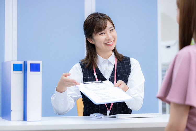 ご受診の流れのイメージ