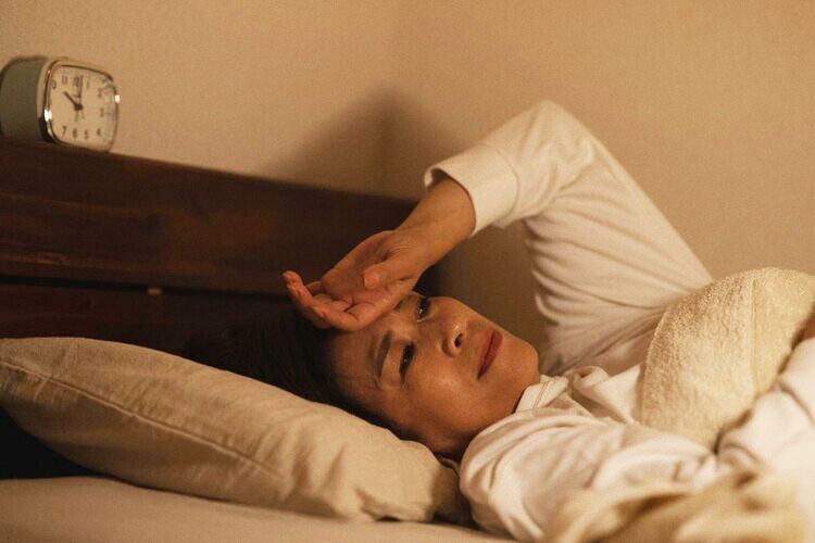 眠りが浅く熟睡感がないのイメージ